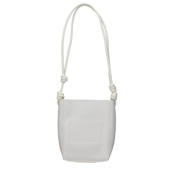Jil Sander Beige Leather Shoulder Bag