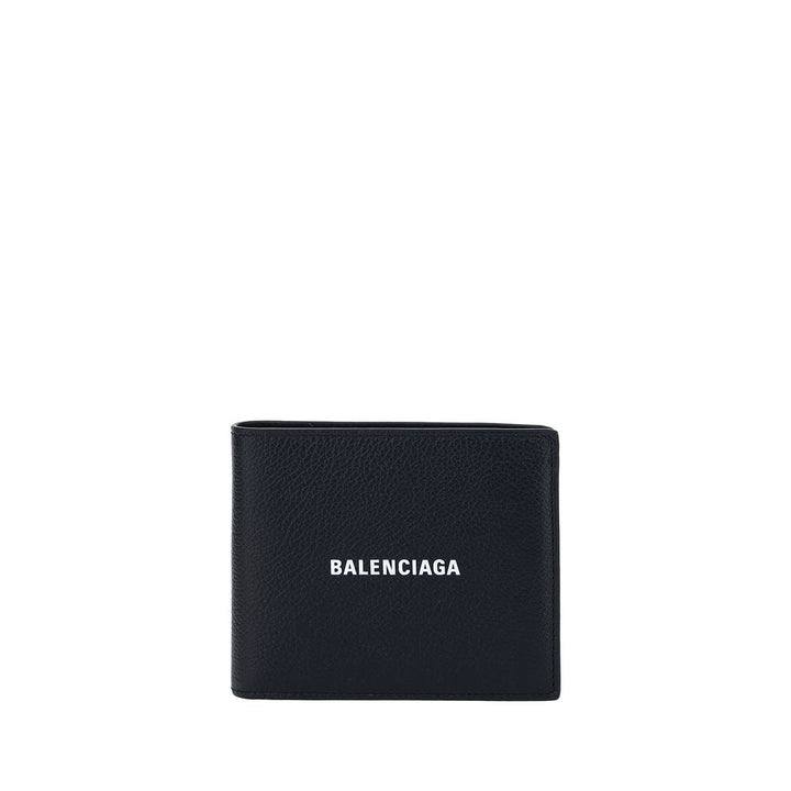 Balenciaga Black Calf Leather Bos Taurus Wallet