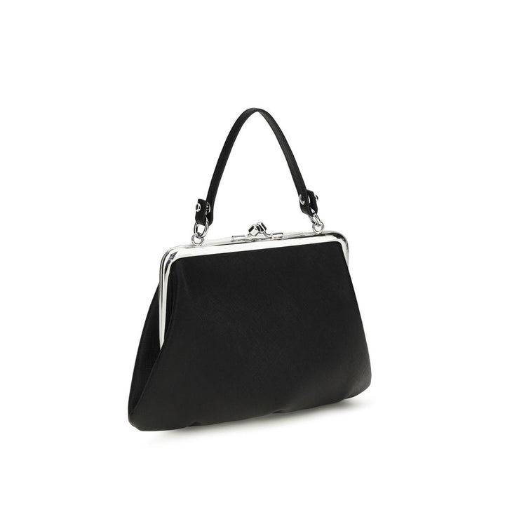 Vivienne Westwood Black Polyethylene Handbag