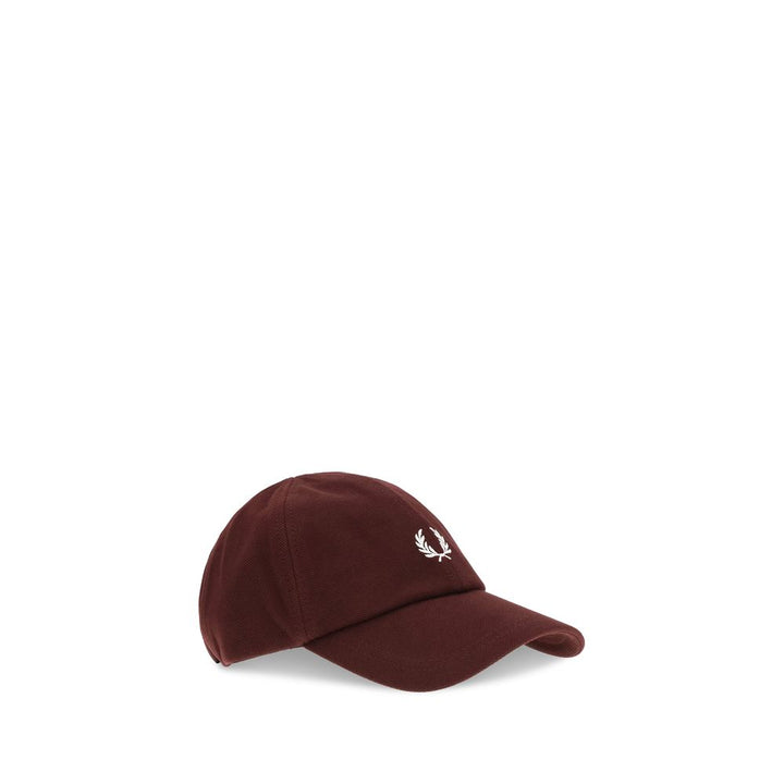Fred Perry Bordeaux Cotton Cap (Baseball Hat)