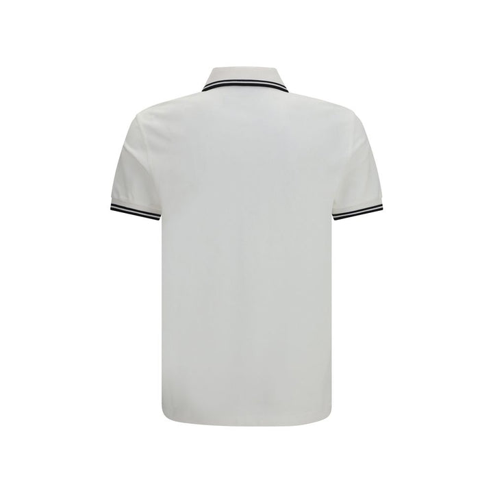 Fred Perry White Cotton Polo Shirt