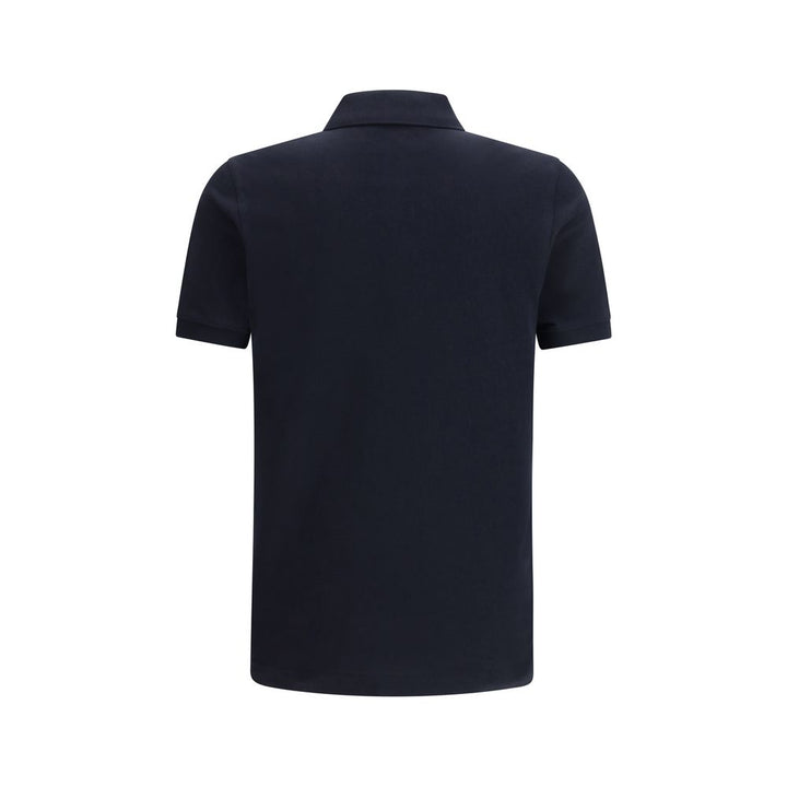 Fred Perry Blue Cotton Polo Shirt