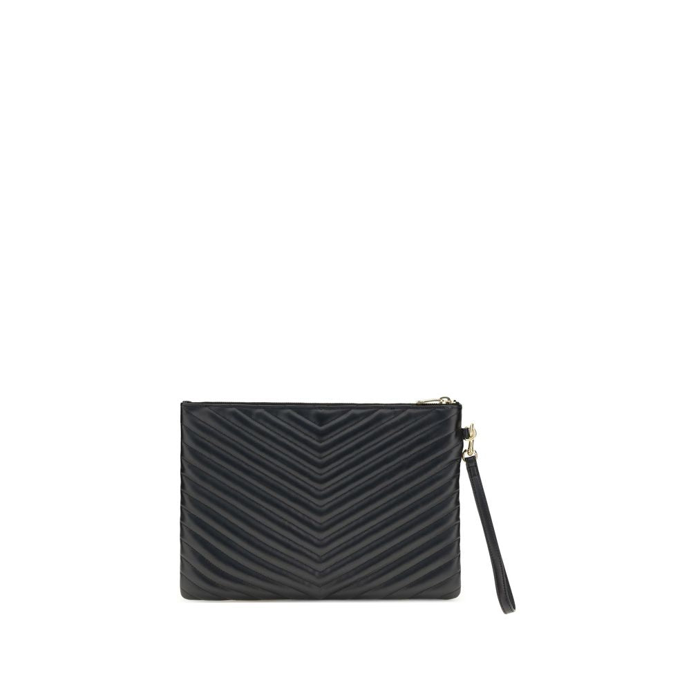 Saint Laurent Black Calf Leather Bos Taurus Accessories