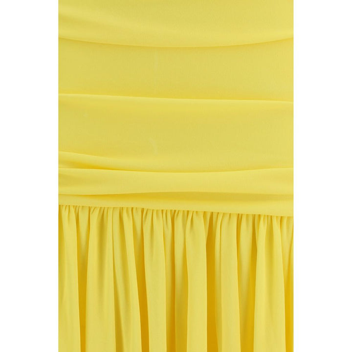 Jacquemus Bicolor Viscose Casual Dress