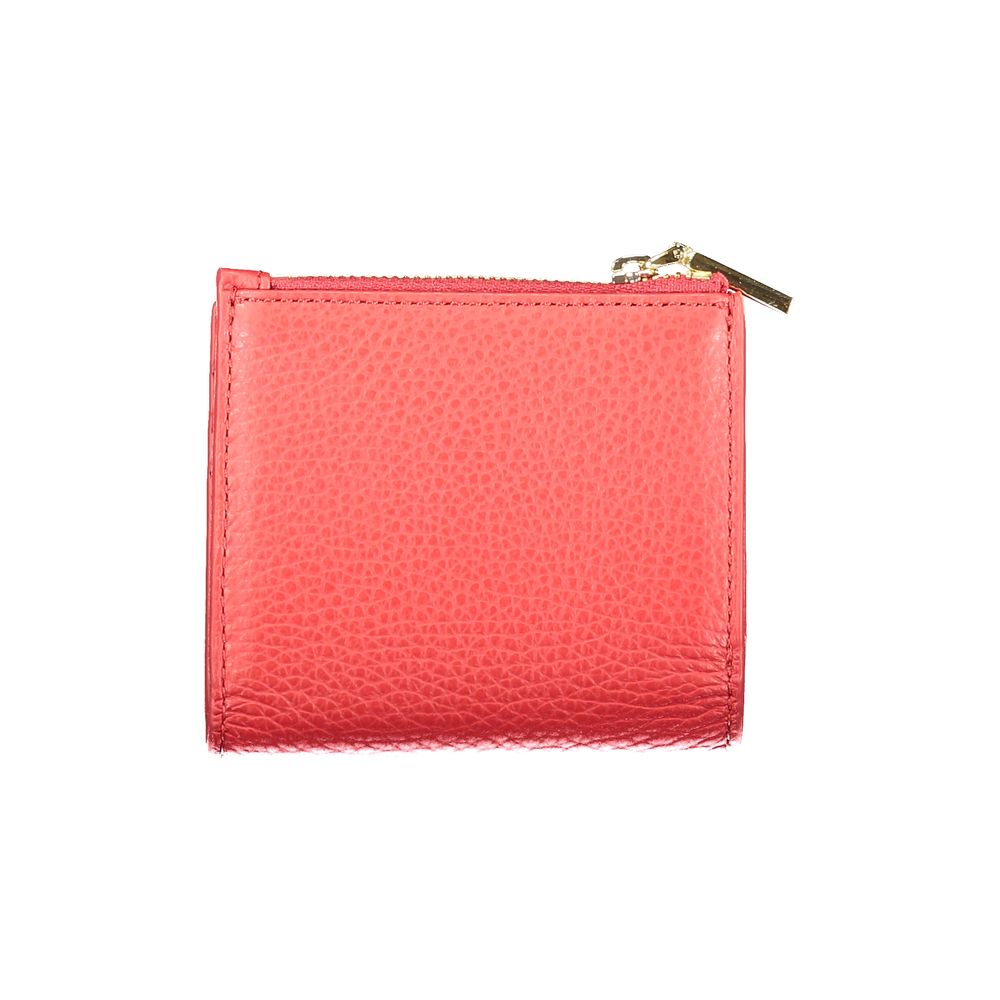 Coccinelle Red Leather Wallet