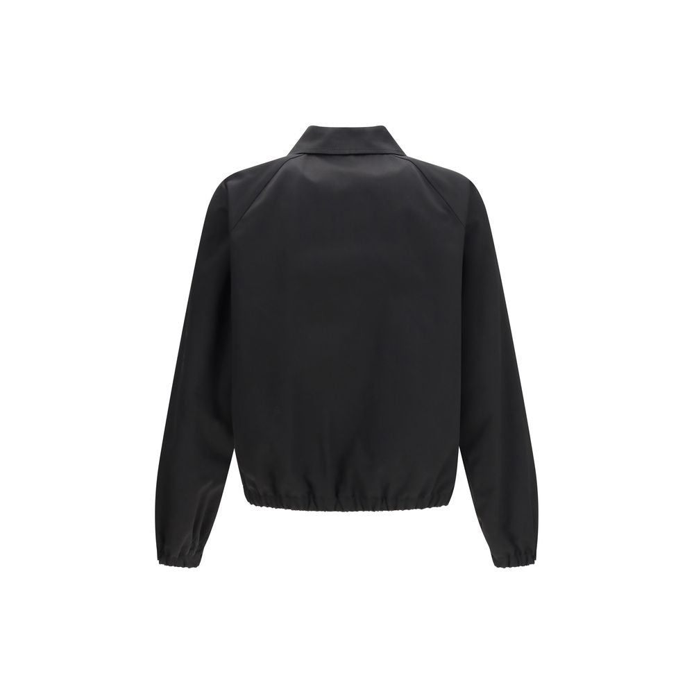 Valentino Black Cotton Bomber