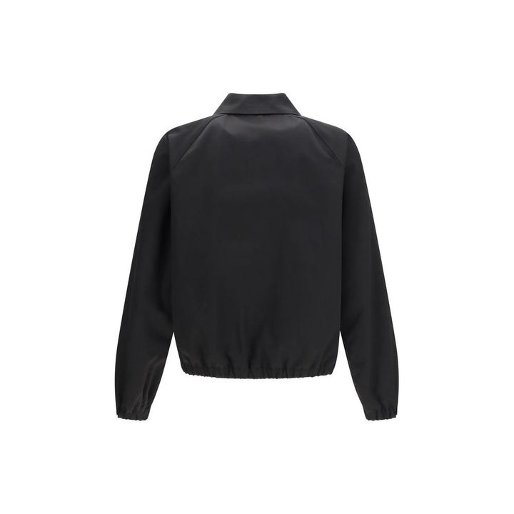 Valentino Black Cotton Bomber