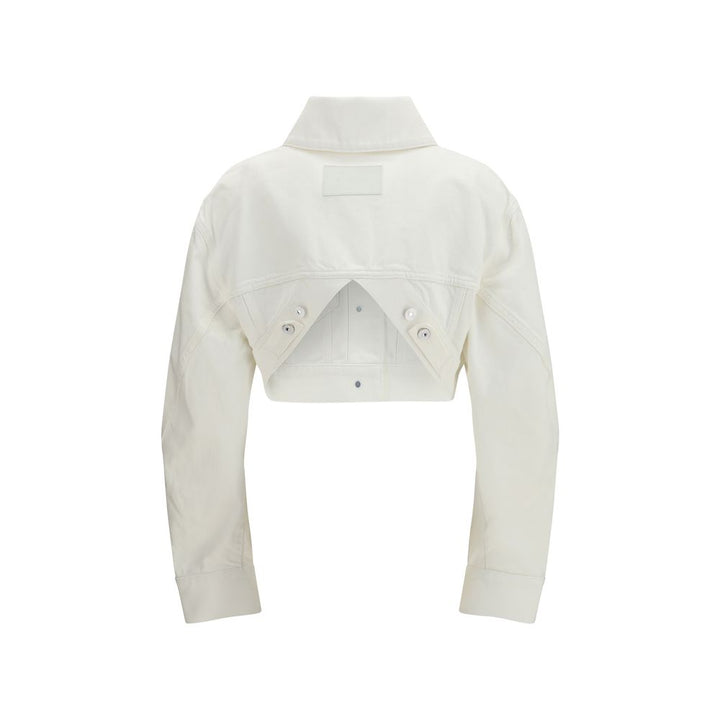 Givenchy White Cotton Denim Jacket