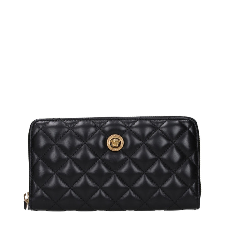 Versace Black Leather Wallet