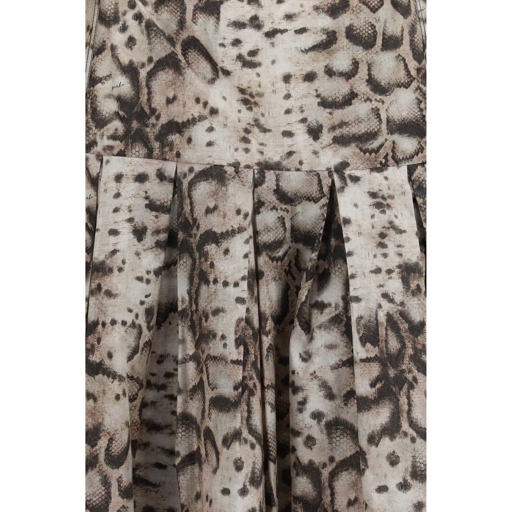 PINKO Multicolor Cotton Casual Dress