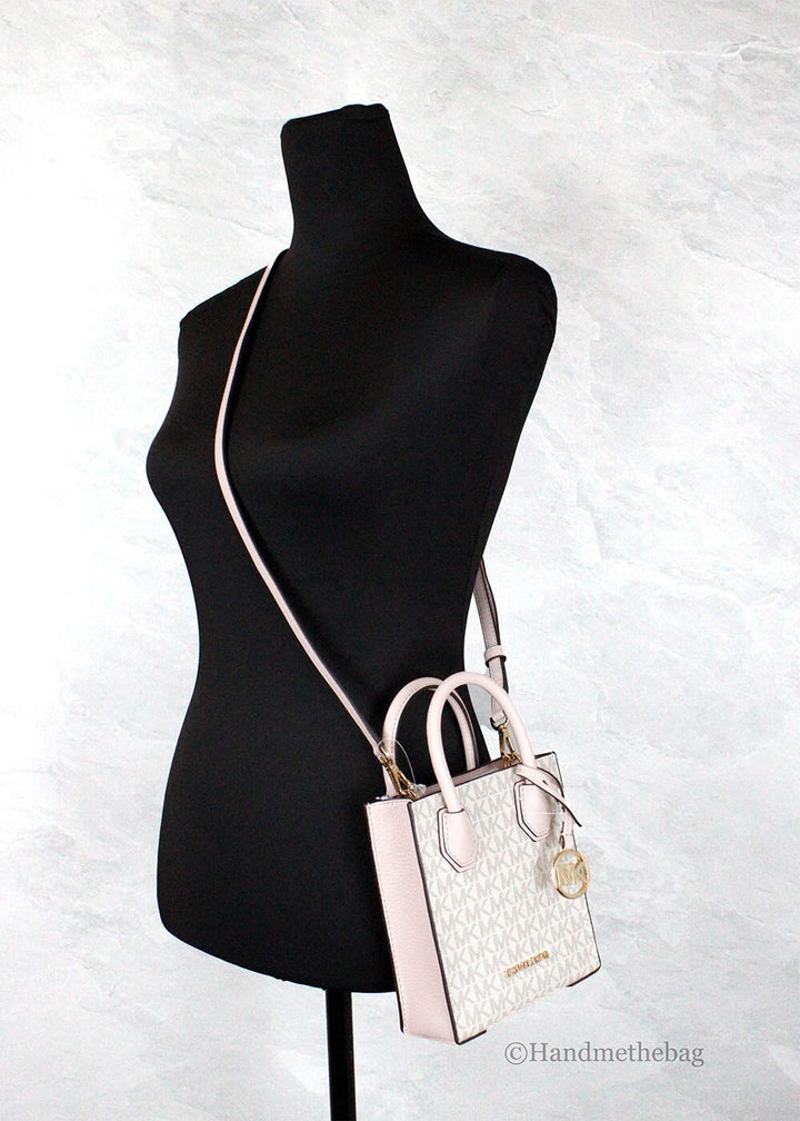 Michael Kors Adult Detachable Straps Shoulder Bags, Vanilla