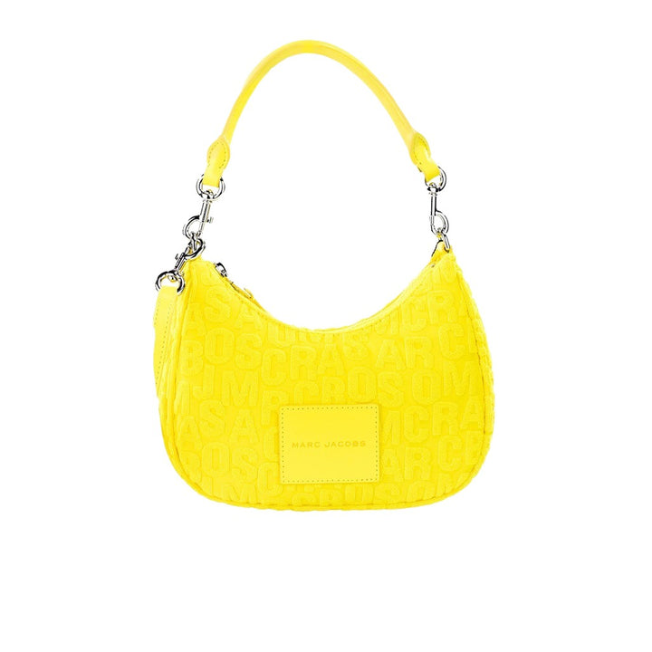 Marc Jacobs Monogram Terry Fabric Golden Kiwi Hobo Shoulder Bag Purse