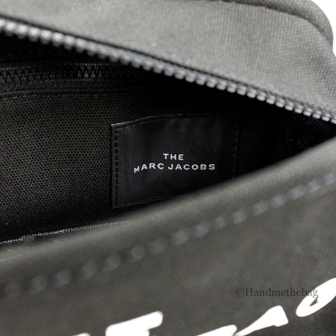 Marc Jacobs The Camera Bag Black Canvas Crossbody Bag
