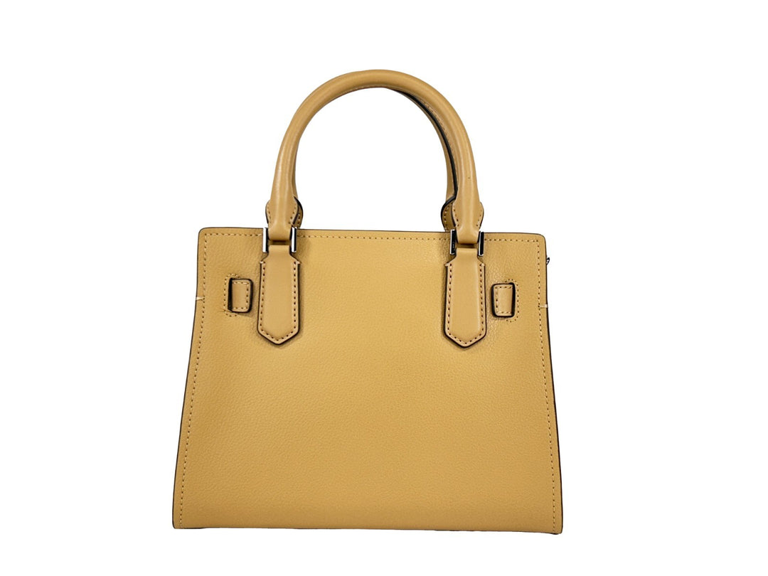 Michael Kors Hamilton Small Leather Satchel Crossbody