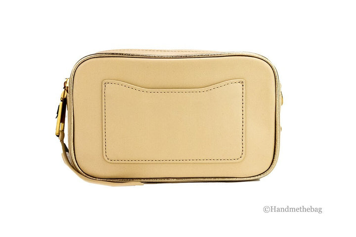 Marc Jacobs The Moto Shot 21 Curds Leather Camera Crossbody Purse Bag