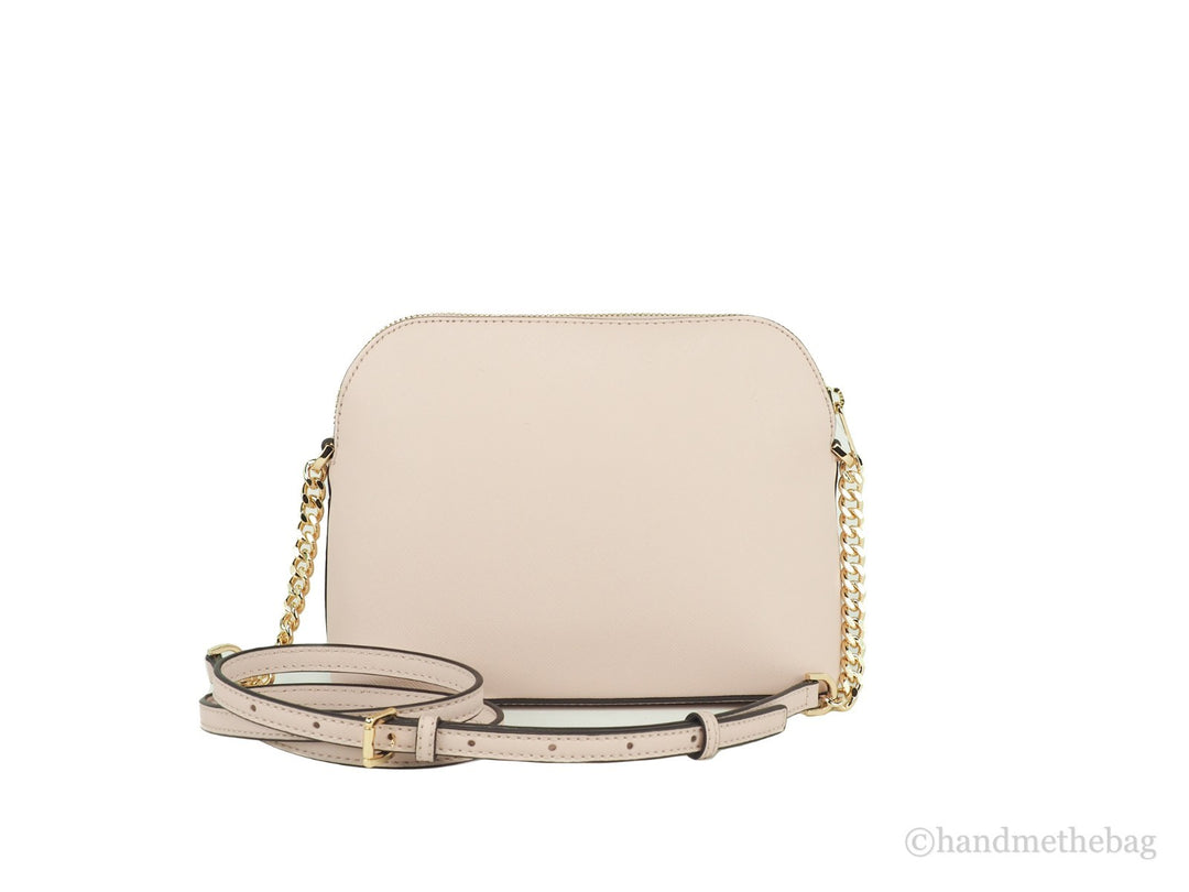 Michael Kors Women'S Jet Set Travel Dome Leather Crossbody Bag