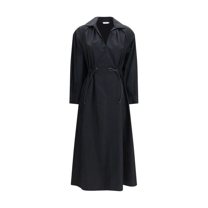 Max Mara Black Cotton Casual Dress