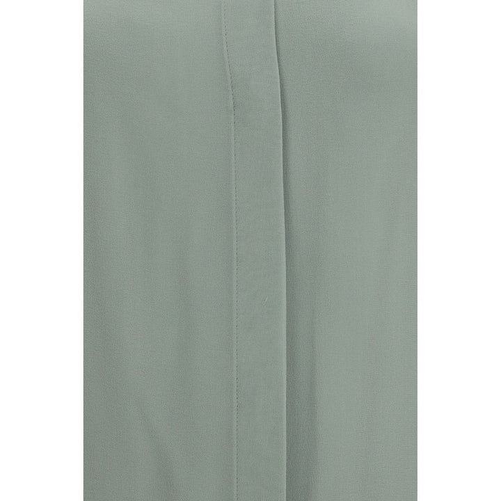 Max Mara Bicolor Silk Shirt