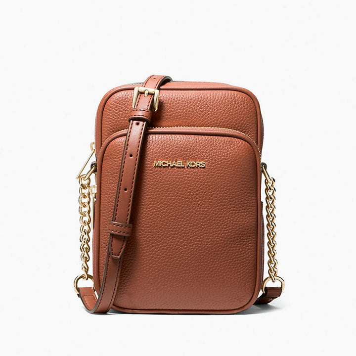 Michael Kors Brown Leather Shoulder Strap