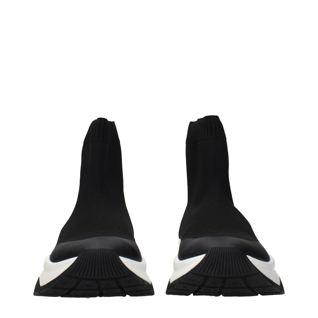 Jimmy Choo Black Fabric Ankle Boots