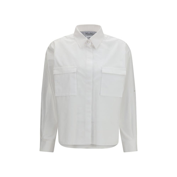 Max Mara White Cotton Shirt