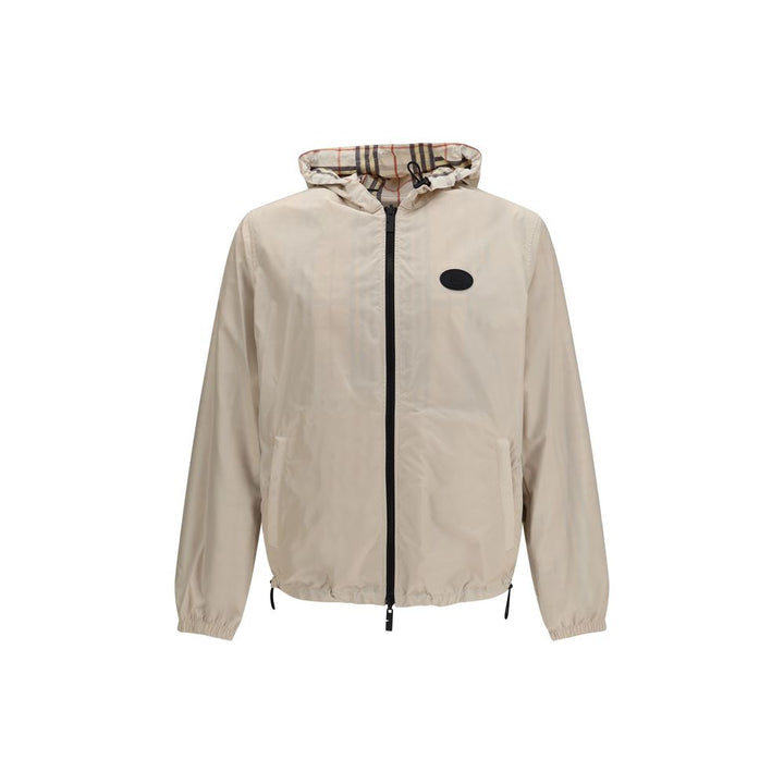 Burberry Beige Polyester Shell Jacket