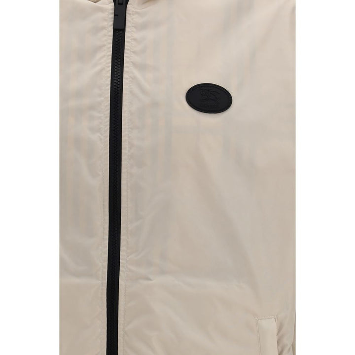 Burberry Beige Polyester Shell Jacket