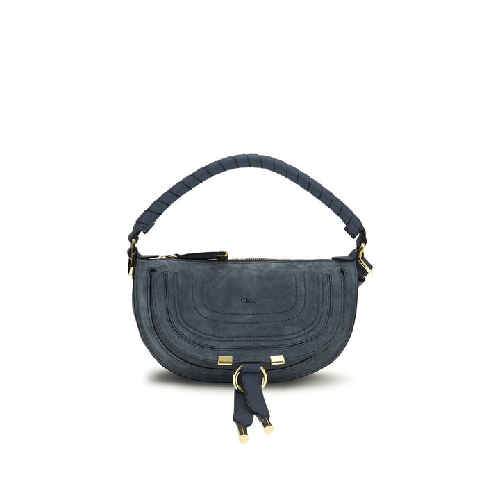Chloé Blue Calf Leather Bos Taurus Shoulder Bag