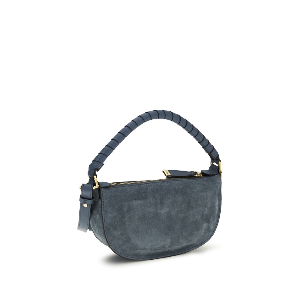 Chloé Blue Calf Leather Bos Taurus Shoulder Bag