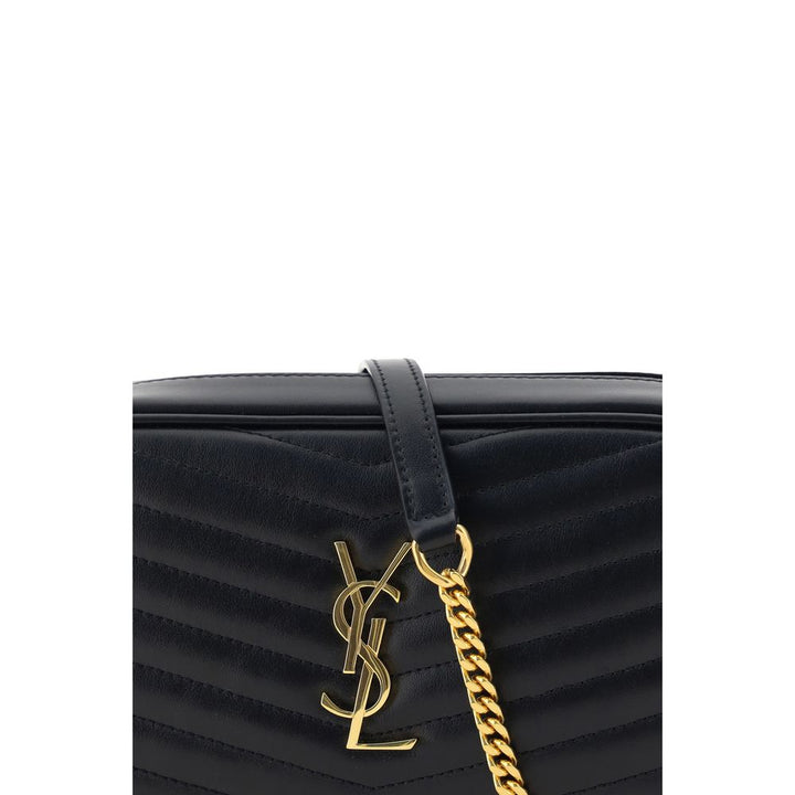Saint Laurent Black Calf Leather Bos Taurus Shoulder Bag