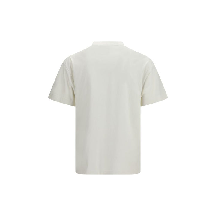 Palm Angels White Cotton T-Shirt