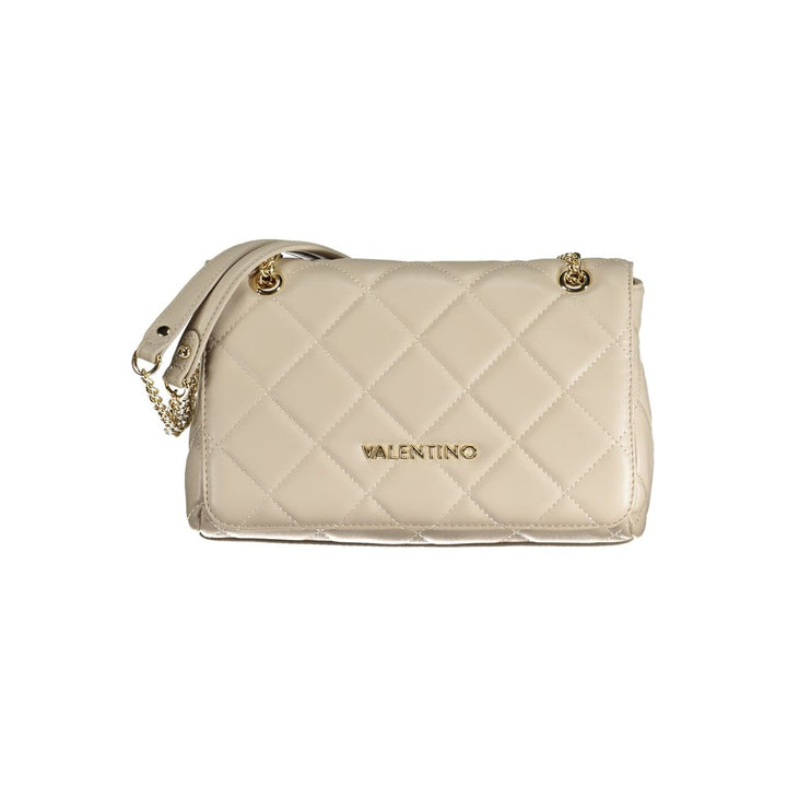 Mario Valentino Beige Polyurethane Women Handbag