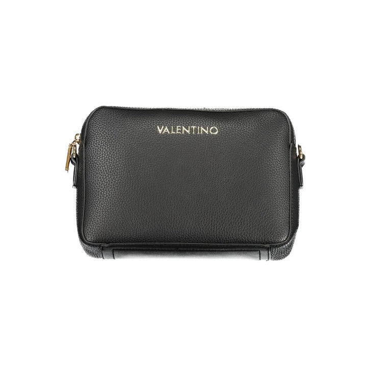 Mario Valentino Black Polyurethane Women Handbag
