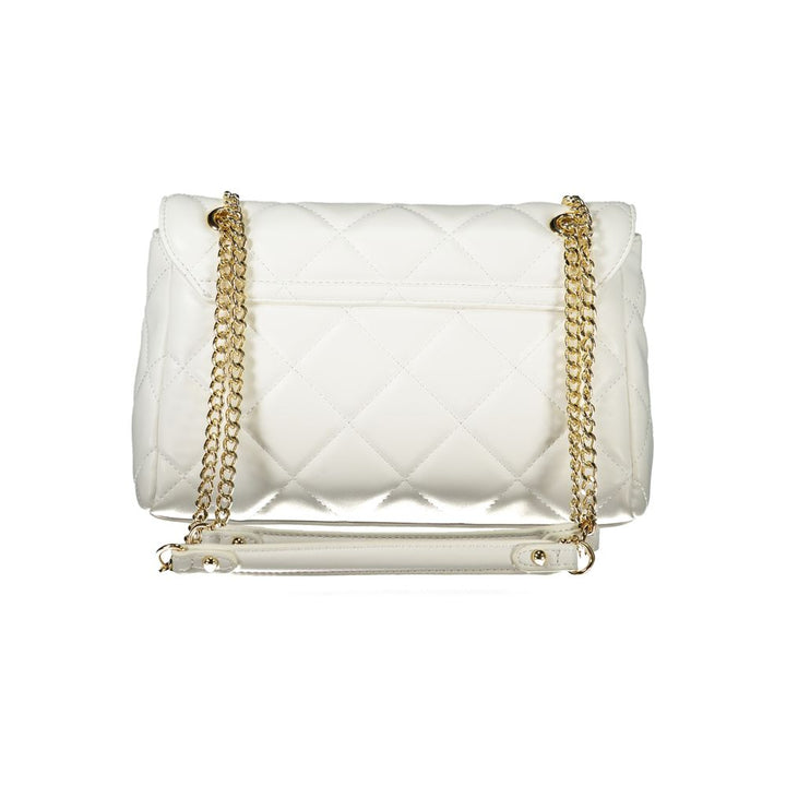 Mario Valentino Bianco Polyurethane Women Shoulder Bag