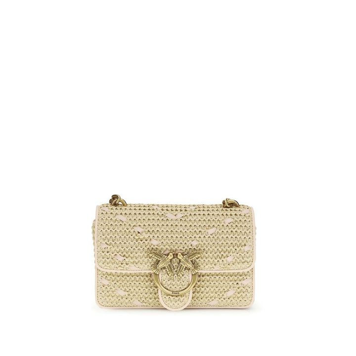 PINKO Beige Polypropylene Shoulder Bag