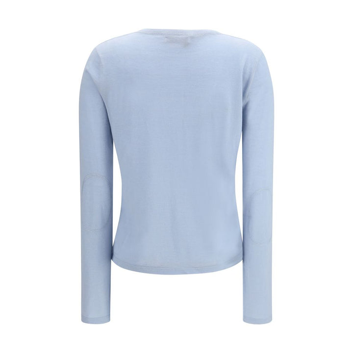 Miu Miu Blue Cashmere Sportswear