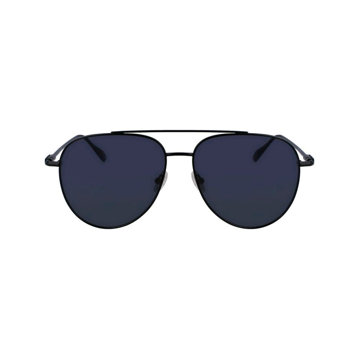Ferragamo Black Metal Sunglasses