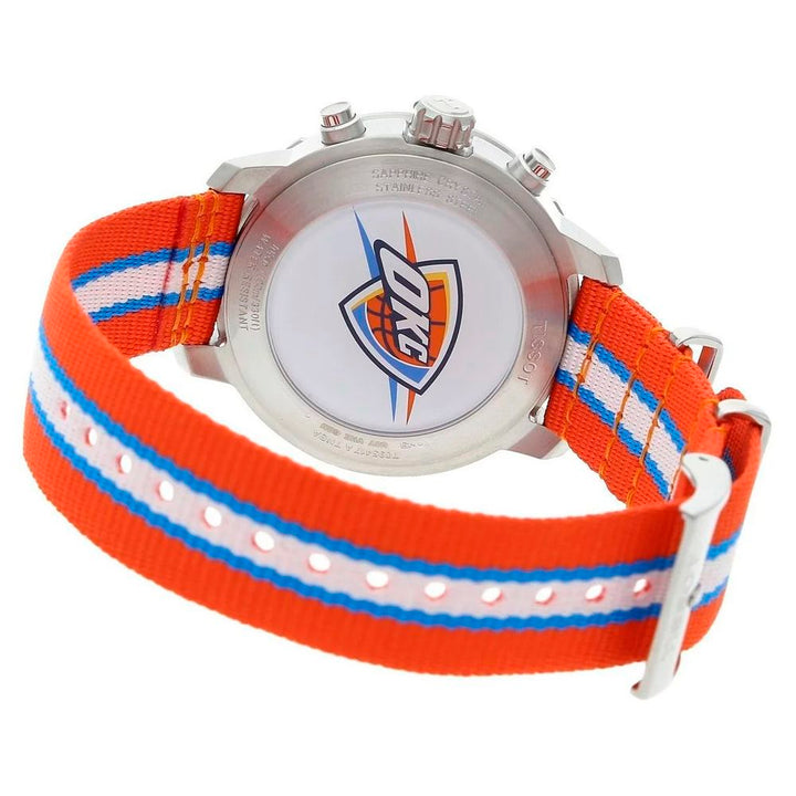 Tissot Orange Nylon Sport Watch