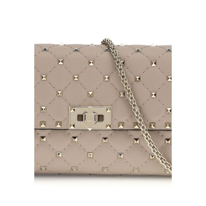 Valentino Garavani Multicolor Calf Leather Bos Taurus Shoulder Bag