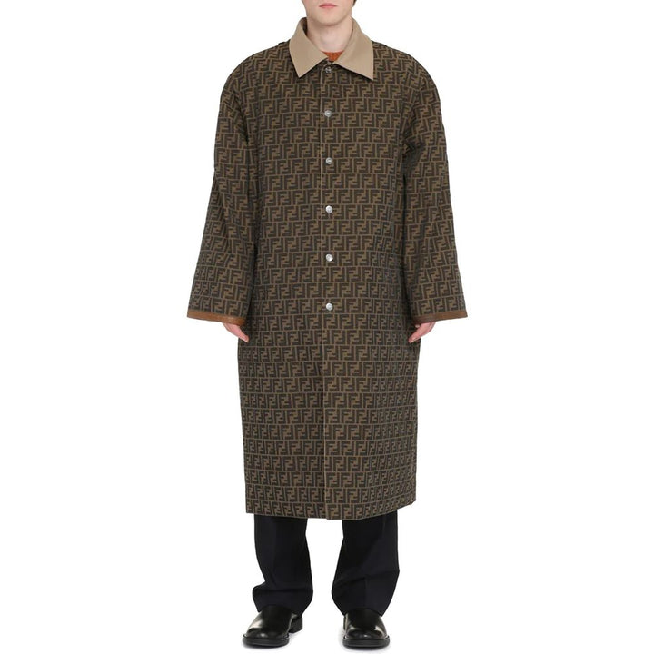 Fendi Beige Cotton Coat