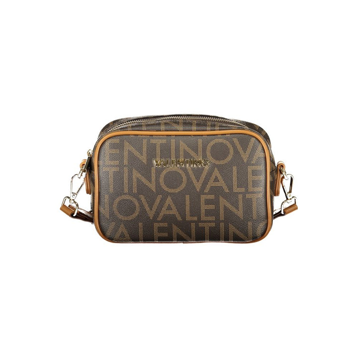 Mario Valentino Brown Polyurethane Women's Bag