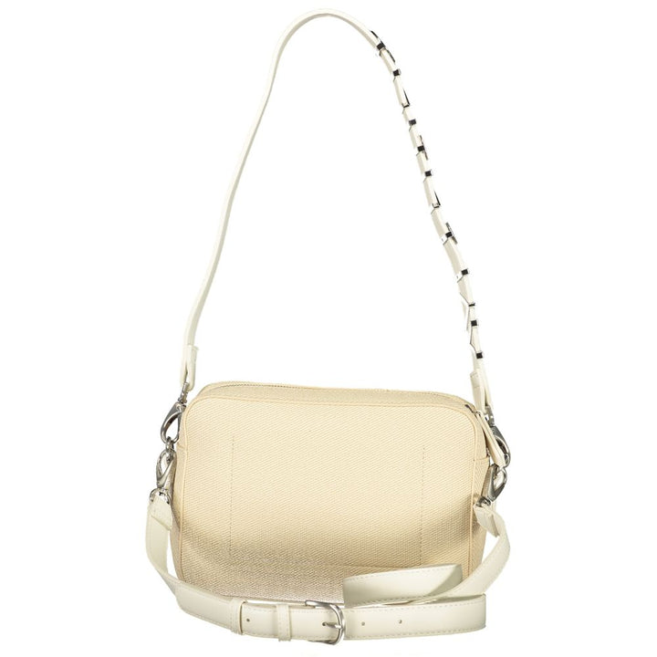 Mario Valentino Beige Polyurethane Women's Bag