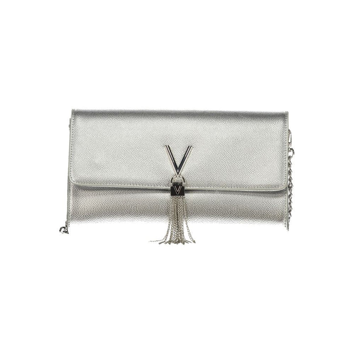 Mario Valentino Silver Polyurethane Women Bag