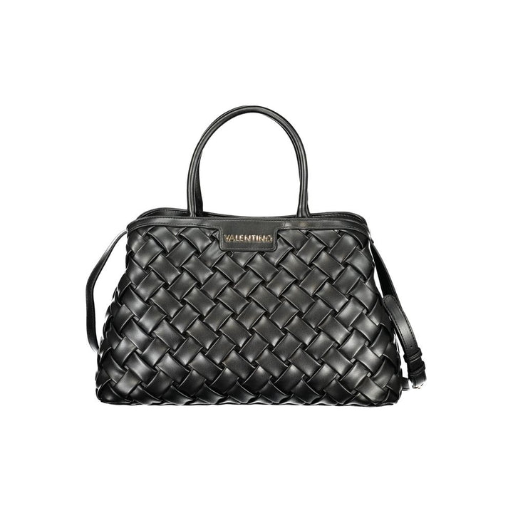 Mario Valentino Black Polyurethane Women's Bag