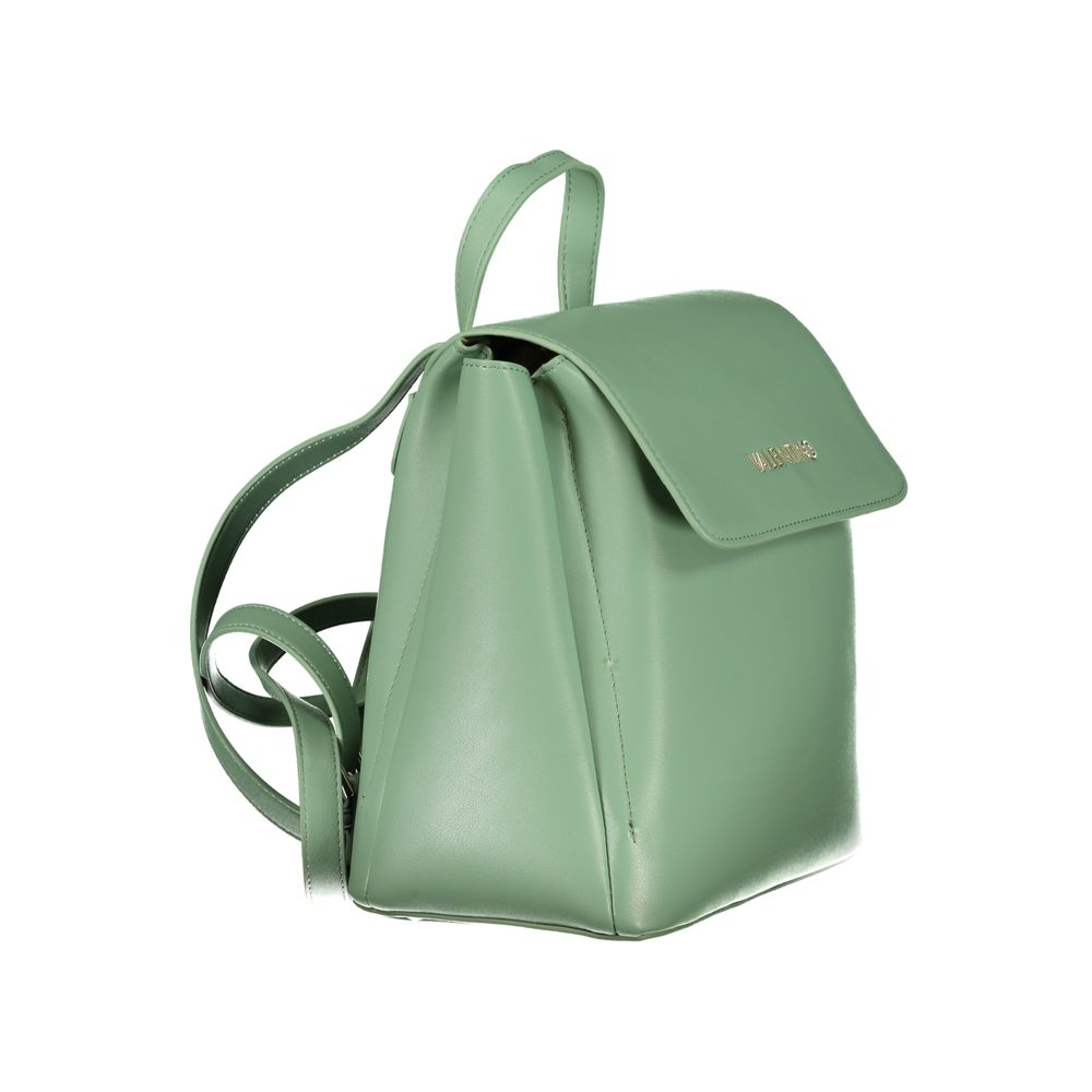 Mario Valentino Green Polyurethane Women's Backpack