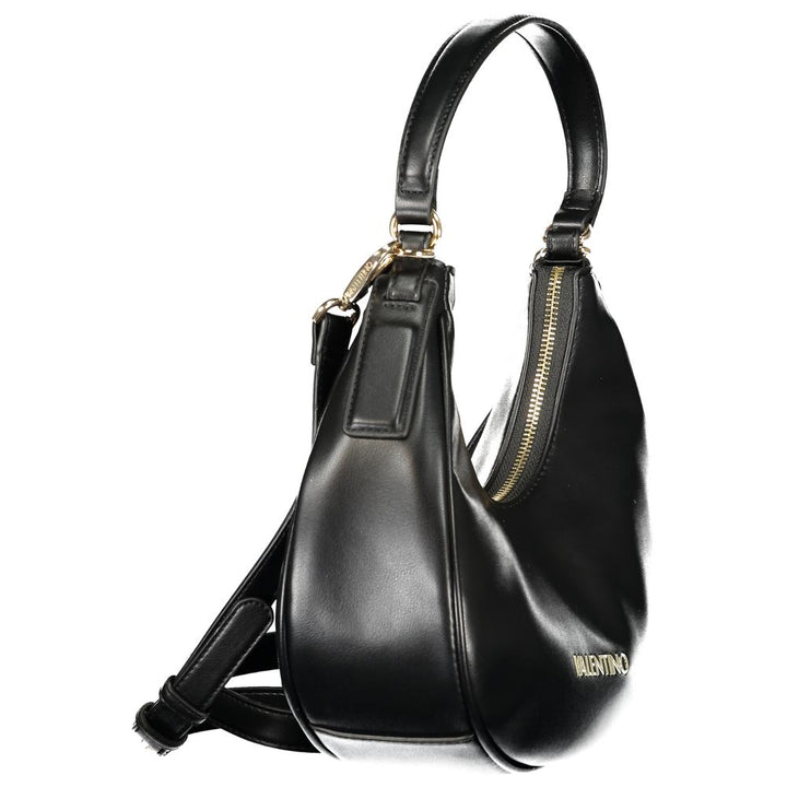 Mario Valentino Black Polyurethane Women's Bag