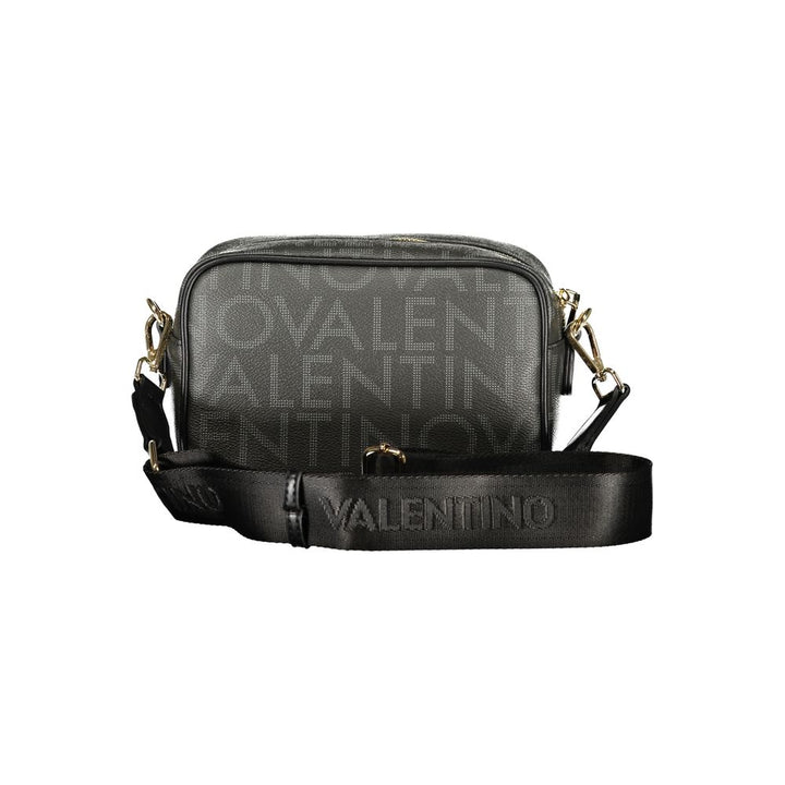 Mario Valentino Black Polyurethane Women's Bag