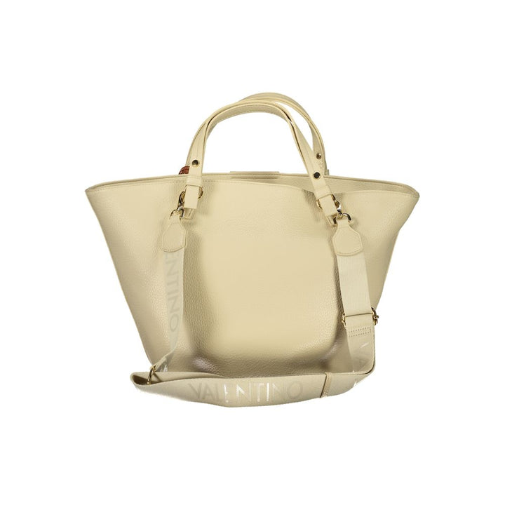 Mario Valentino Beige Polyurethane Womens Bag