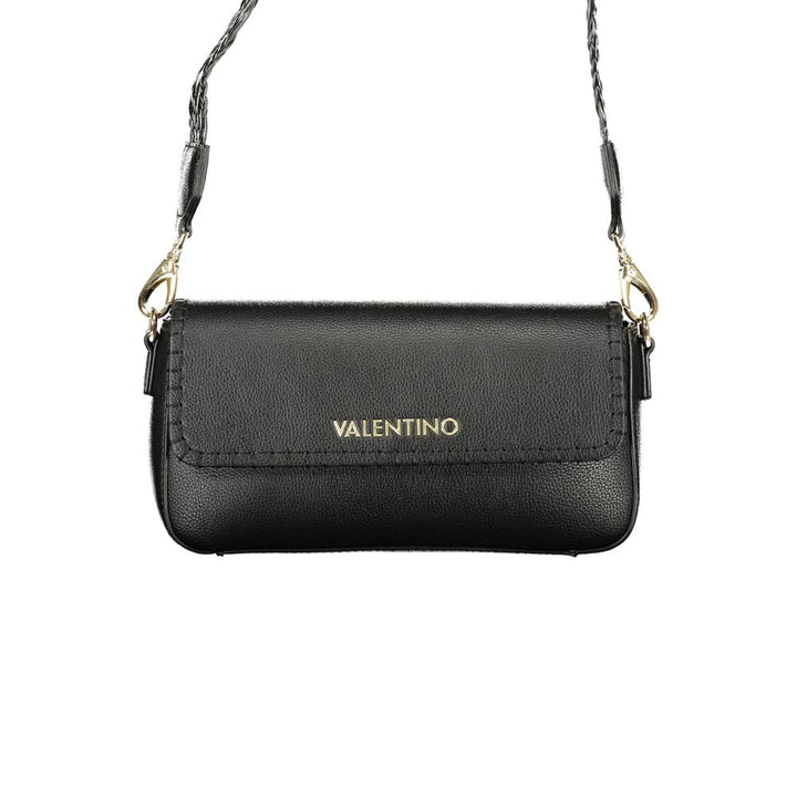 Mario Valentino Black Polyurethane Women's Bag