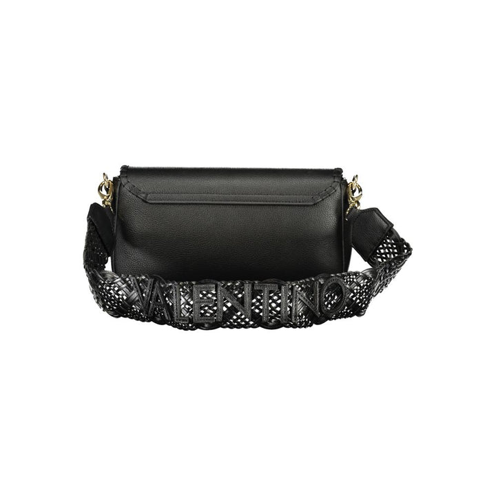 Mario Valentino Black Polyurethane Women's Bag